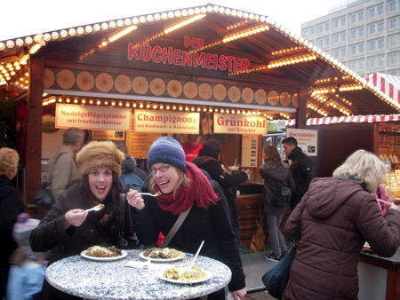 lunch at Alexanderplatz
