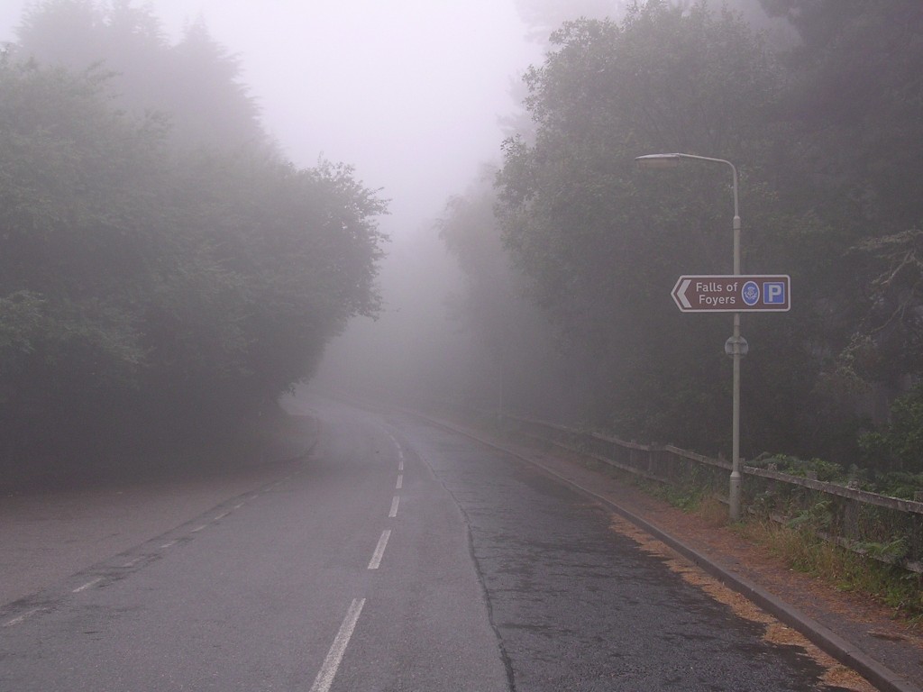 The road shrouded in mystery