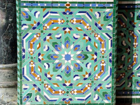 Hassan II Mosque Tiles