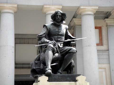 Diego Velazquez statue