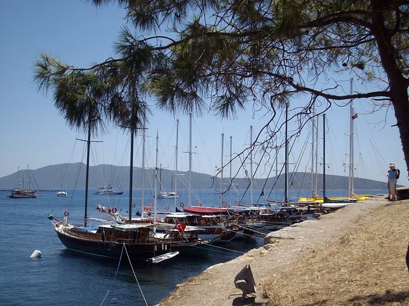 the sea at bodrum