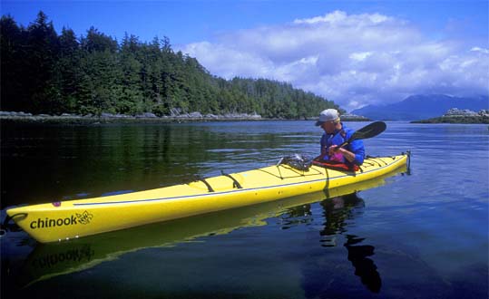 British Columbia sea kayaking