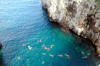 swimming-between-cliffs