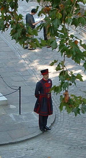 Beefeater at the Tower of London