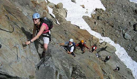 Whistler rock climbing
